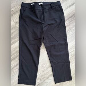 LOFT Riviera Slim Pants, black size 14